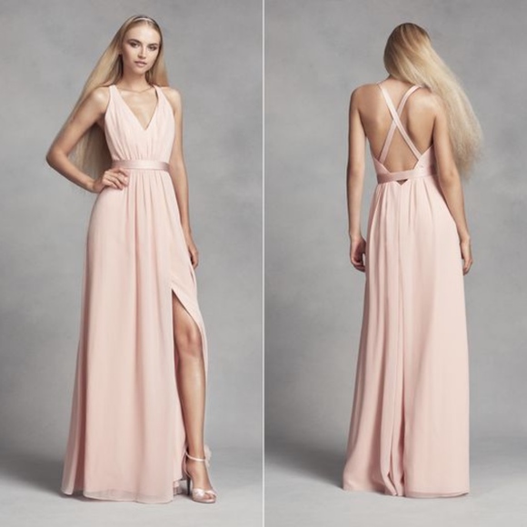 Blush Chiffon Dress